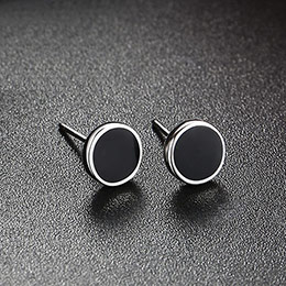 Personalized hip-hop men's earrings