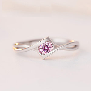 Swarovski Rose Crystal Ring