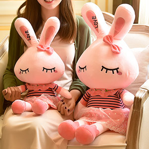 LOVE Heart Rabbit Doll