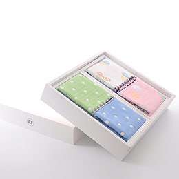 Japanese knitted towel gift box