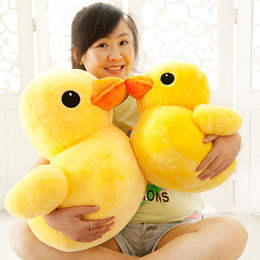 Hong Kong Big Yellow Duck Plush Doll Duck Toy