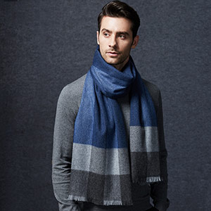 Men's high-end cashmere scarf