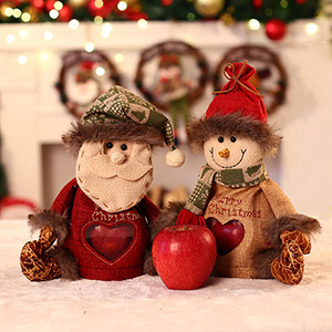 Christmas Apple Candy Bag
