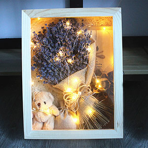Everlasting Lavender Bear Gift Box
