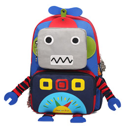 Champion Bear Robot Anti-lost Schoolbag