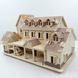 DIY handmade hut model