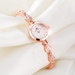 Korean style fashion slim bracelet watch