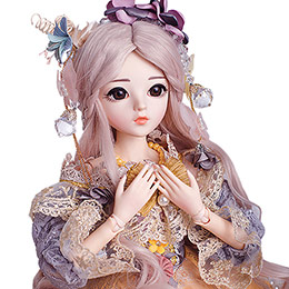 Katie jointed dress doll