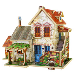 Handmade 3D House Jigsaw Puzzle