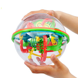 3D maze intelligence ball