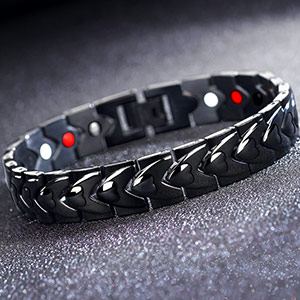 Men's magnet titanium steel bracelet