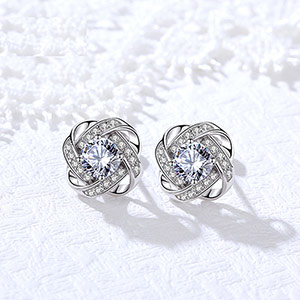 Four-leaf clover earrings