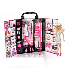 Barbie Doll Deluxe Dress Up Toy