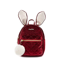 Cute bunny ears trendy backpack