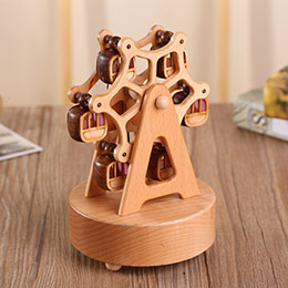 Ferris wheel handmade music box