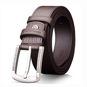 Septwolves pin buckle men's belt