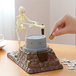 Money talks piggy bank