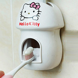 Kitty lazy toothpaste squeezer