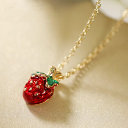 Special Strawberry Women's Necklace