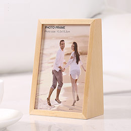 Wooden Music Box Photo Frame