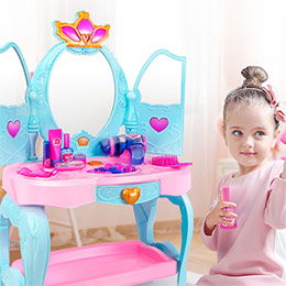 Girls Princess Dressing Table