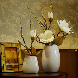 Artificial Magnolia Flower Kit