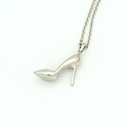 Sweet high heels clavicle chain