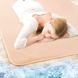 Super breathable double ice silk mat