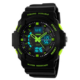 LED waterproof sports watch