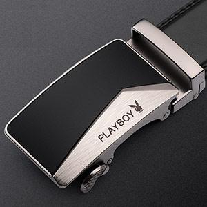 Playboy men's automatic buckle belt