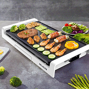 Korean style household smokeless barbecue machine