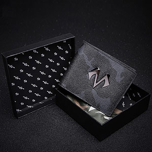 Camouflage pattern youth men's wallet