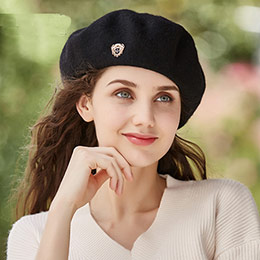 Women's wool beret