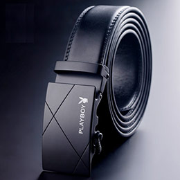 Playboy leather belt