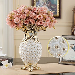 Luxury Ceramic Palace Vase Ornaments