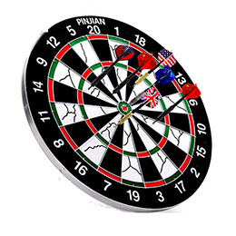 Professional Tournament Dart Board Set