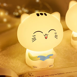Colorful color changing cute pet night light