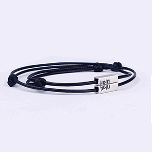 double happiness couple bracelet