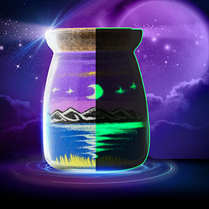 Luminous sand painting bottle customization