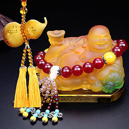 Car-mounted Perfume Maitreya Buddha Ornament