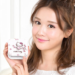 Cute Kitty Power Bank Makeup Mirror