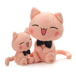 Smiling cat doll
