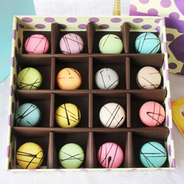 French macaron gift box
