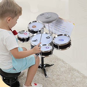 Children's drum set musical instrument toys