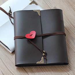 DIY Leather Loose-leaf Photo Album
