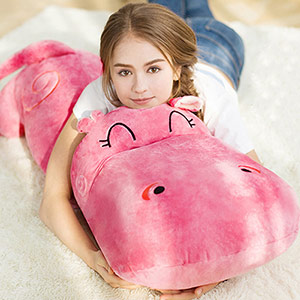 Giant Hippo Pillow