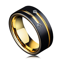 SAYA Men's Tungsten Ring