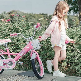 Bicicleta infantil princesa