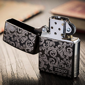 Zippo Tangcao Black Ice Lighter