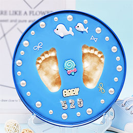 Baby Hand and Foot Ink Pad Gift Box